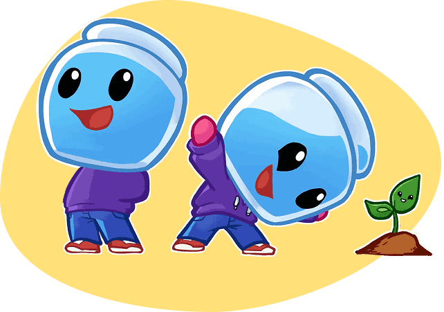 Boddle characters illustration